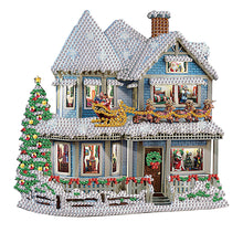 Load image into Gallery viewer, Christmas Atmosphere 30*30CM (canvas) Partial Special-Shaped Drill Diamond Painting
