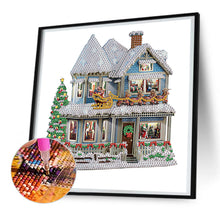 Load image into Gallery viewer, Christmas Atmosphere 30*30CM (canvas) Partial Special-Shaped Drill Diamond Painting
