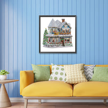 Load image into Gallery viewer, Christmas Atmosphere 30*30CM (canvas) Partial Special-Shaped Drill Diamond Painting
