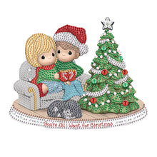 Load image into Gallery viewer, Precious Moments Doll 30*30CM (canvas) Partial Special-Shaped Drill Diamond Painting

