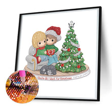 Load image into Gallery viewer, Precious Moments Doll 30*30CM (canvas) Partial Special-Shaped Drill Diamond Painting
