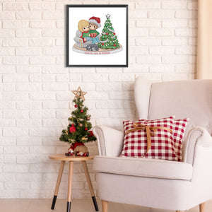 Precious Moments Doll 30*30CM (canvas) Partial Special-Shaped Drill Diamond Painting