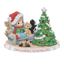 Load image into Gallery viewer, Precious Moments Doll 30*30CM (canvas) Partial Special-Shaped Drill Diamond Painting
