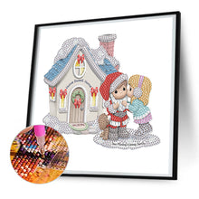 Load image into Gallery viewer, Precious Moments Doll 30*30CM (canvas) Partial Special-Shaped Drill Diamond Painting
