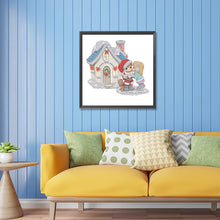 Load image into Gallery viewer, Precious Moments Doll 30*30CM (canvas) Partial Special-Shaped Drill Diamond Painting
