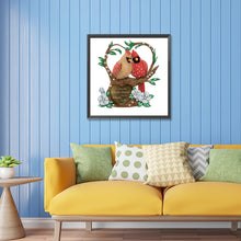 Load image into Gallery viewer, Christmas Cardinal 30*30CM (canvas) Partial Special-Shaped Drill Diamond Painting
