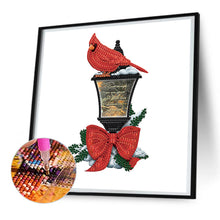 Load image into Gallery viewer, Christmas Cardinal 30*30CM (canvas) Partial Special-Shaped Drill Diamond Painting
