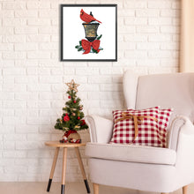 Load image into Gallery viewer, Christmas Cardinal 30*30CM (canvas) Partial Special-Shaped Drill Diamond Painting
