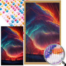 Load image into Gallery viewer, Aurora Night View 40*70CM (canvas) Full AB Round Drill Diamond Painting
