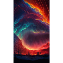 Load image into Gallery viewer, Aurora Night View 40*70CM (canvas) Full AB Round Drill Diamond Painting
