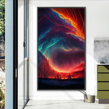 Load image into Gallery viewer, Aurora Night View 40*70CM (canvas) Full AB Round Drill Diamond Painting
