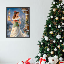 Load image into Gallery viewer, Santa Girl 30*40CM (canvas) Full Round Drill Diamond Painting
