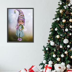Elf Doll 30*40CM (canvas) Full Round Drill Diamond Painting