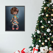 Load image into Gallery viewer, Girl Doll 30*40CM (canvas) Full Round Drill Diamond Painting
