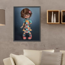 Load image into Gallery viewer, Girl Doll 30*40CM (canvas) Full Round Drill Diamond Painting
