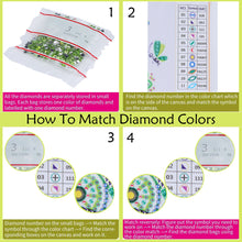 Load image into Gallery viewer, Butterfly Art 30*30CM (canvas) Partial Special-Shaped Drill Diamond Painting
