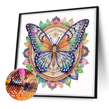 Load image into Gallery viewer, Butterfly Art 30*30CM (canvas) Partial Special-Shaped Drill Diamond Painting
