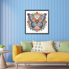 Load image into Gallery viewer, Butterfly Art 30*30CM (canvas) Partial Special-Shaped Drill Diamond Painting
