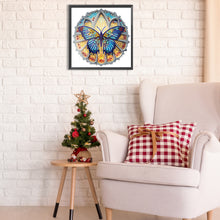 Load image into Gallery viewer, Butterfly Art 30*30CM (canvas) Partial Special-Shaped Drill Diamond Painting
