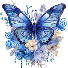 Load image into Gallery viewer, Butterfly Art 30*30CM (canvas) Partial Special-Shaped Drill Diamond Painting
