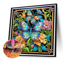 Load image into Gallery viewer, Butterfly Crafts 30*30CM (canvas) Partial Special-Shaped Drill Diamond Painting
