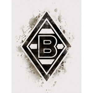 Moenchengladbach Football Club 30*40CM (canvas) Full Round Drill Diamond Painting
