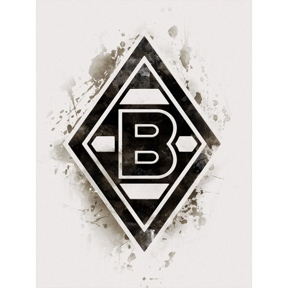 Moenchengladbach Football Club 30*40CM (canvas) Full Round Drill Diamond Painting