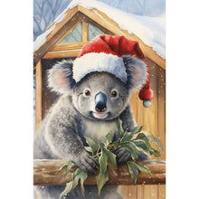 Load image into Gallery viewer, Christmas Koala 40*60CM (canvas) Full Round Drill Diamond Painting
