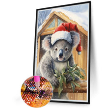Load image into Gallery viewer, Christmas Koala 40*60CM (canvas) Full Round Drill Diamond Painting
