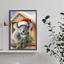 Load image into Gallery viewer, Christmas Koala 40*60CM (canvas) Full Round Drill Diamond Painting
