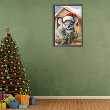 Load image into Gallery viewer, Christmas Koala 40*60CM (canvas) Full Round Drill Diamond Painting
