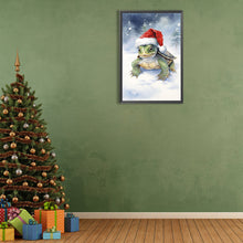 Load image into Gallery viewer, Christmas Turtle 40*60CM (canvas) Full Round Drill Diamond Painting
