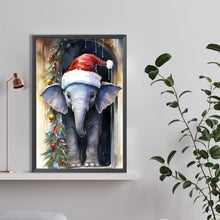 Load image into Gallery viewer, Christmas Elephant 40*60CM (canvas) Full Round Drill Diamond Painting
