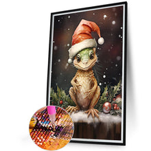 Load image into Gallery viewer, Christmas Lizard 40*60CM (canvas) Full Round Drill Diamond Painting
