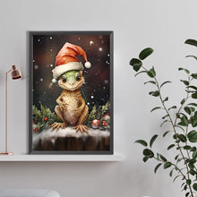 Load image into Gallery viewer, Christmas Lizard 40*60CM (canvas) Full Round Drill Diamond Painting
