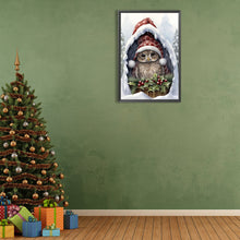 Load image into Gallery viewer, Christmas Baby Owl 40*60CM (canvas) Full Round Drill Diamond Painting
