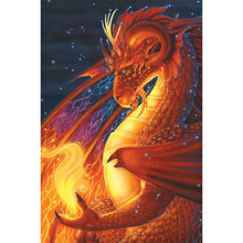 Load image into Gallery viewer, Dragons And Fire 40*60CM (canvas) Full AB Round Drill Diamond Painting
