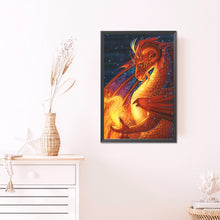 Load image into Gallery viewer, Dragons And Fire 40*60CM (canvas) Full AB Round Drill Diamond Painting
