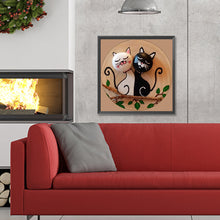 Load image into Gallery viewer, Cat 30*30CM (canvas) Full Round Drill Diamond Painting
