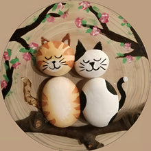 Load image into Gallery viewer, Cat 30*30CM (canvas) Full Round Drill Diamond Painting
