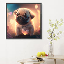 Load image into Gallery viewer, Yorkshire Terrier 30*30CM (canvas) Full Round Drill Diamond Painting
