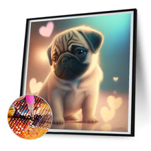 Load image into Gallery viewer, Yorkshire Terrier 30*30CM (canvas) Full Round Drill Diamond Painting
