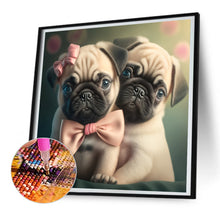 Load image into Gallery viewer, Yorkshire Terrier 30*30CM (canvas) Full Round Drill Diamond Painting
