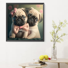 Load image into Gallery viewer, Yorkshire Terrier 30*30CM (canvas) Full Round Drill Diamond Painting
