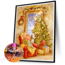 Load image into Gallery viewer, Warm Christmas 30*40CM (canvas) Full Round Drill Diamond Painting
