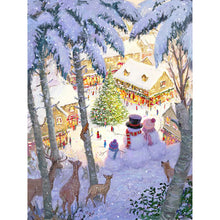 Load image into Gallery viewer, Warm Christmas 30*40CM (canvas) Full Round Drill Diamond Painting
