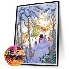 Load image into Gallery viewer, Warm Christmas 30*40CM (canvas) Full Round Drill Diamond Painting

