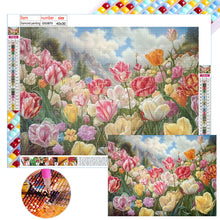 Load image into Gallery viewer, Flower Cluster Bouquet 40*30CM (canvas) Full Square Drill Diamond Painting
