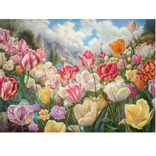 Load image into Gallery viewer, Flower Cluster Bouquet 40*30CM (canvas) Full Square Drill Diamond Painting
