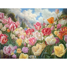 Load image into Gallery viewer, Flower Cluster Bouquet 40*30CM (canvas) Full Square Drill Diamond Painting
